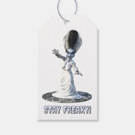 Etiquetas Para Regalos ¡Quédate freaky! Novia de Frankenstein