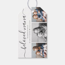 Etiquetas Para Regalos Querida familia de la abuela de Nana, foto de Keep
