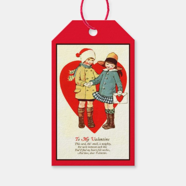 Etiquetas Para Regalos Querido San Valentín (Anverso)