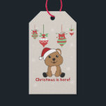 Etiquetas Para Regalos Quokka Christmas Snow Winter Animals Quokkas Gift<br><div class="desc">The Quokka for Christmas as a greeting card. Funny animals with gifts and snow for the holidays. Also funny for christmas in July. Quokkas are cute animals and perfect for Christmas.</div>