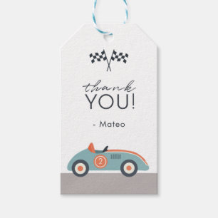 Etiquetas Para Regalos Race Car Two Fast 2 Curious Birthday Gracias