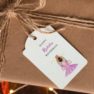 Etiquetas Para Regalos rakhi feliz, rakshabandhan, festival indio,