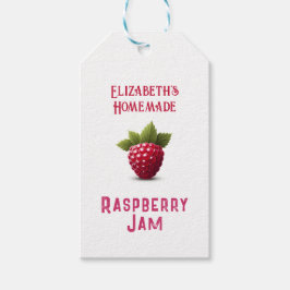 Etiquetas Para Regalos Raspberry Jam