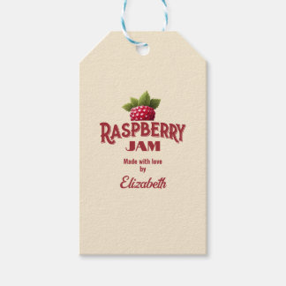 Etiquetas Para Regalos Raspberry Jam