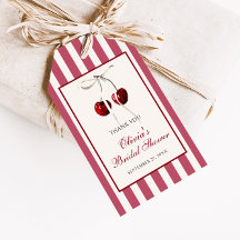 Rayas de cereza Gracias