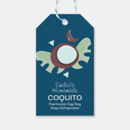 Etiquetas Para Regalos Receta moderna de coquito bebida nogal de coco de 