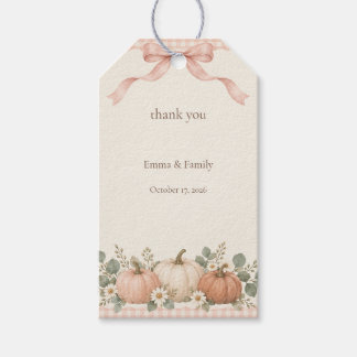 Etiquetas Para Regalos Recuerdo de agradecimiento para baby shower de cal