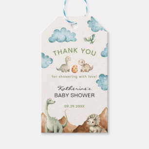 Etiquetas Para Regalos Recuerdo de agradecimiento para baby shower de din