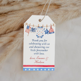 Etiquetas Para Regalos Recuerdo de agradecimiento para baby shower del 4 