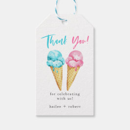 Etiquetas Para Regalos Recuerdo de fiesta de revelación de género de hela