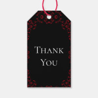 Red & Black Swirl Gothic Boda