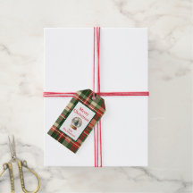 Red Green Merry Christmas Tree Plaid 