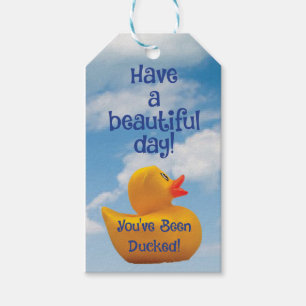 Etiquetas Para Regalos Regale un Ducky con esta etiqueta. ¡Te han engañad