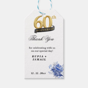 Etiquetas Para Regalos Regalo de agradecimiento elegante blanco