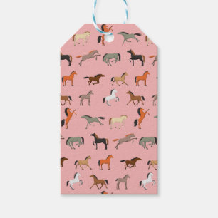 Etiquetas Para Regalos Regalo de amante de los caballos de las chicas, ni