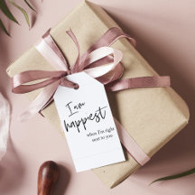 Regalo de citas negras románticas de moda