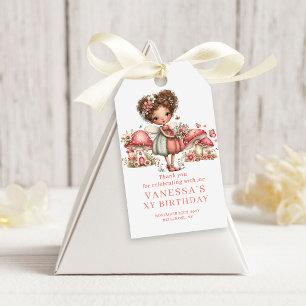 Etiquetas Para Regalos Regalo de Favorito de Flores Rosadas para el 6to C