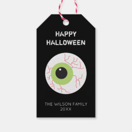 Etiquetas Para Regalos Regalo de Fiesta de halloween Scary Eyeball