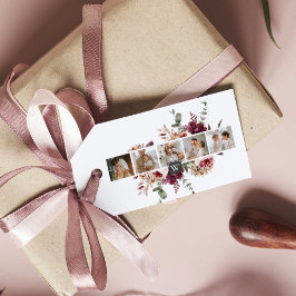 Etiquetas Para Regalos Regalo de flores coloridas de fotografía de moda d