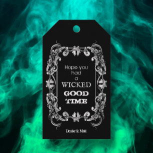 Etiquetas Para Regalos Regalo de Halloween para un Buen Momento Malvado