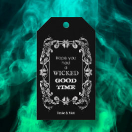 Etiquetas Para Regalos Regalo de Halloween para un Buen Momento Malvado