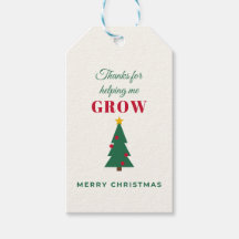 Regalo de Navidad para maestros que me ayudaron a