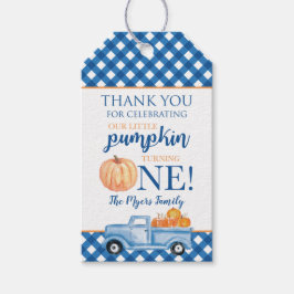 Etiquetas Para Regalos Regalo de primer cumpleaños de Little Pumpkin Cami