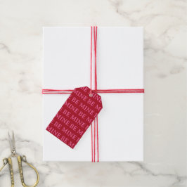 Etiquetas Para Regalos Regalo del Día de San Valentín 'Sé Mía' - Amor Rom