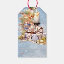 Regalo navideño y cálidos deseos navideños