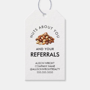 Etiquetas Para Regalos Regalo para Corredor Inmobiliario por Nuts About Y
