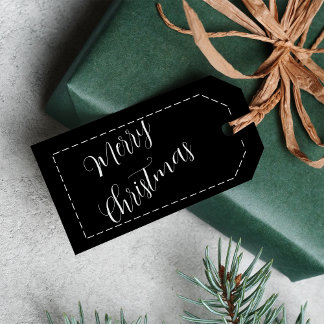 Etiquetas Para Regalos Regalos de Navidad Personalizados Minimalistas