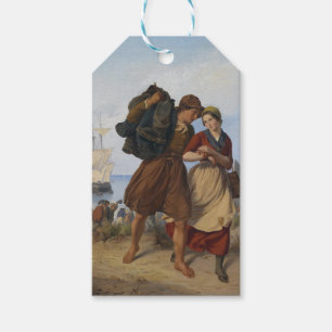 Etiquetas Para Regalos Regreso a casa de pescadores (por Rudolf Jordan)