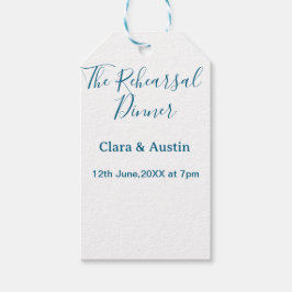 Etiquetas Para Regalos Rehearsal dinner the night before simple minimal m