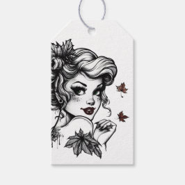 Etiquetas Para Regalos Reina de Otoño