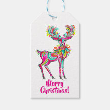 Reno de Navidad Rosa Orgullo Gay Arcoíris