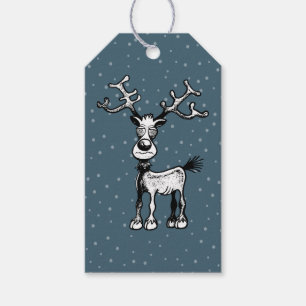 Etiquetas Para Regalos Reno Rudolph