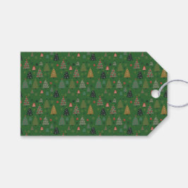 Etiquetas Para Regalos Resonancias Navideñas-Verde