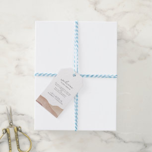 Etiquetas Para Regalos Resumen de la acuarela de Boho   Gentle Fawn Bienv