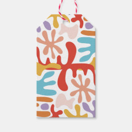 Etiquetas Para Regalos Resumen moderno colorido