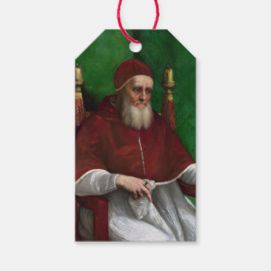 Etiquetas Para Regalos Retrato del Papa Julius II (de Rafael)