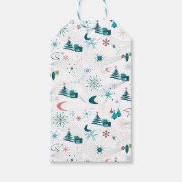 Etiquetas Para Regalos Retro A Go-Go Navidades