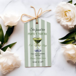 Etiquetas Para Regalos Retro Ella Encontró su Desayuno Nupcial Perfecto d