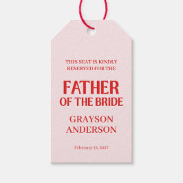 Etiquetas Para Regalos Retro Valentine Bridal Shower Red Pink