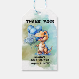 Etiquetas Para Regalos Roar Es Un Niño Dinosaurio Gracias