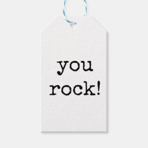Etiquetas Para Regalos Rock, Coworker, Friend, Mate Gift Tag