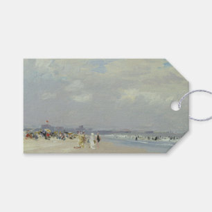 Etiquetas Para Regalos Rockaway Beach (Nueva York) (por E.H. Potthast)