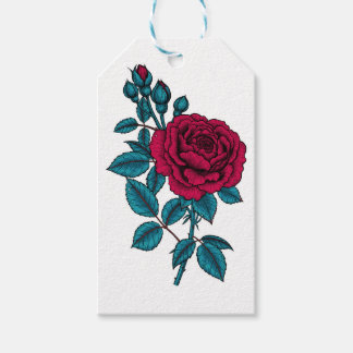 Etiquetas Para Regalos Rojo