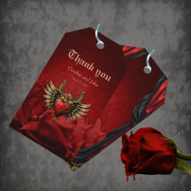 Romance gótico, corazón de pasión.