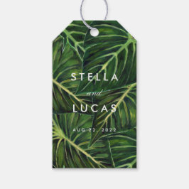 Etiquetas Para Regalos Romance tropical II
