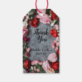 Etiquetas Para Regalos Rosa Crujiente